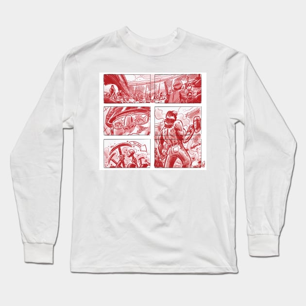 Chain Gang #2 Long Sleeve T-Shirt by Mason Comics